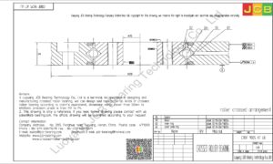 CRBF 9025 AT UU IKO CROSSED ROLLER BEARING