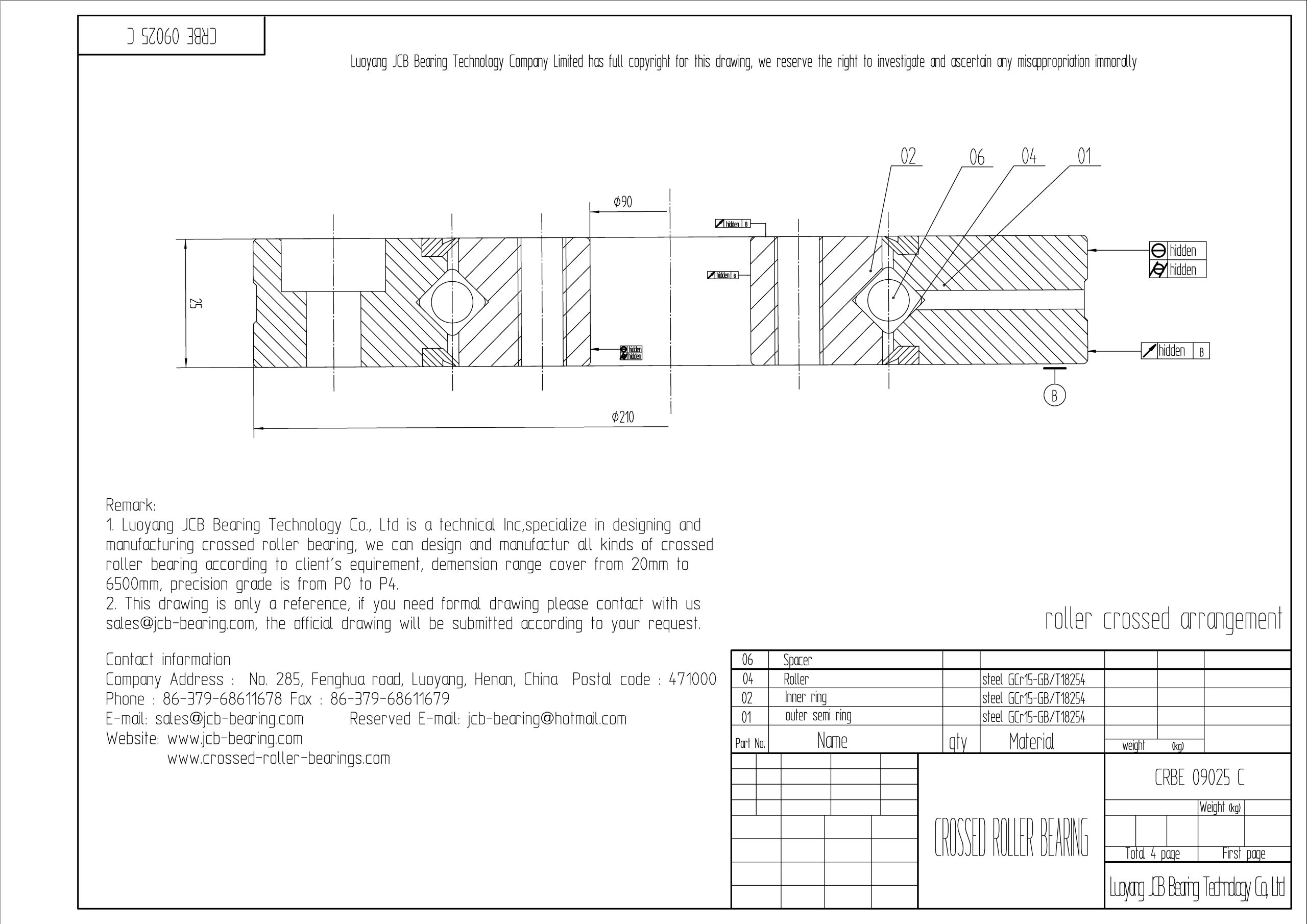 CRBE 09025 C HIWIN CROSSED ROLLER BEARING;HIWIN CROSSED ROLLER BEARING;HIWIN CROSSED ROLLER BEARING;HIWIN CROSSED ROLLER BEARING;HIWIN CROSSED ROLLER BEARING
