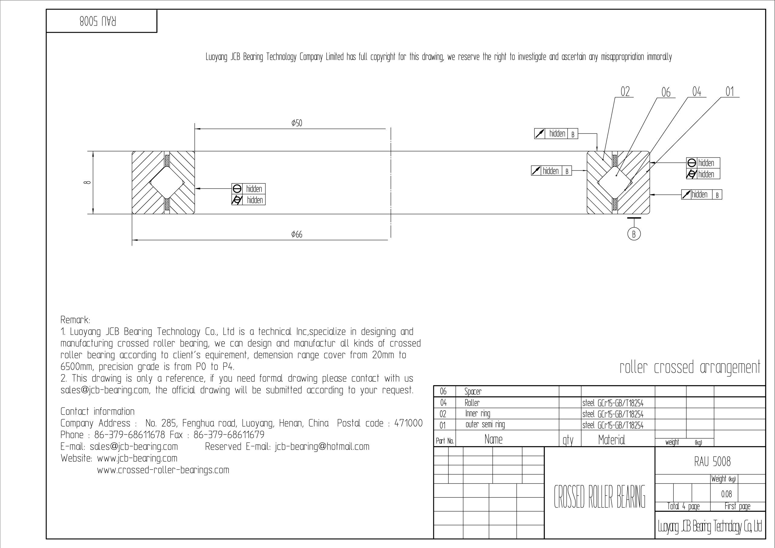 RAU 5008 THK CROSSED ROLLER BEARING;THK CROSSED ROLLER BEARING;THK CROSSED ROLLER BEARING;THK CROSSED ROLLER BEARING;THK CROSSED ROLLER BEARING